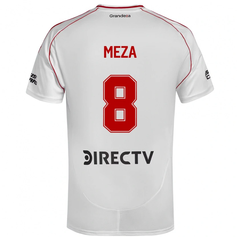 Danxen Mujer Camiseta Maximiliano Meza #8 Borgoña Magenta 1ª Equipación 2025/26 La Camisa