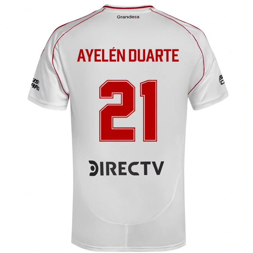 Danxen Mujer Camiseta Camila Ayelén Duarte #21 Borgoña Magenta 1ª Equipación 2025/26 La Camisa