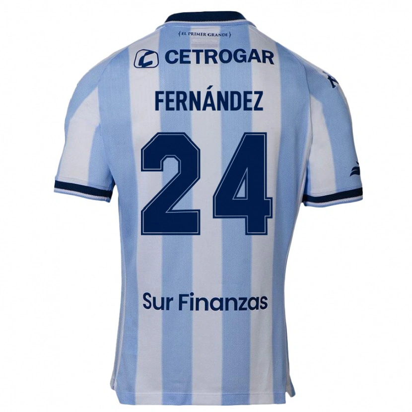 Danxen Mujer Camiseta Adrián Fernández #24 Azul Celeste 1ª Equipación 2025/26 La Camisa