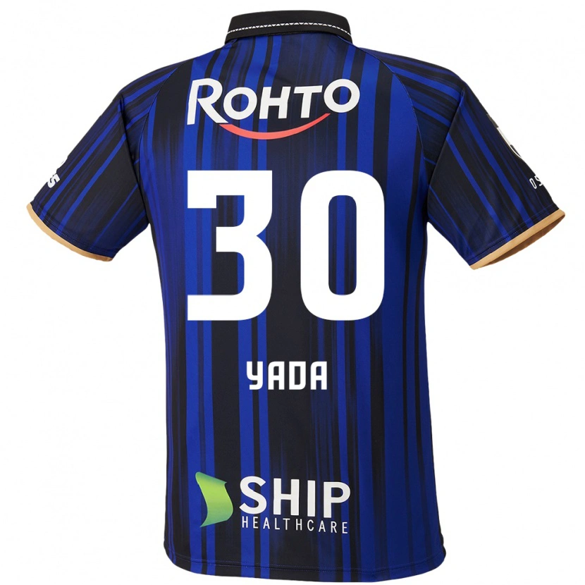 Danxen Mujer Camiseta Yukito Yada #30 Blanco Azul Negro 1ª Equipación 2025/26 La Camisa