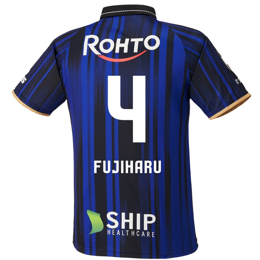 Danxen Mujer Camiseta Hiroki Fujiharu #4 Blanco Azul Negro 1ª Equipación 2025/26 La Camisa