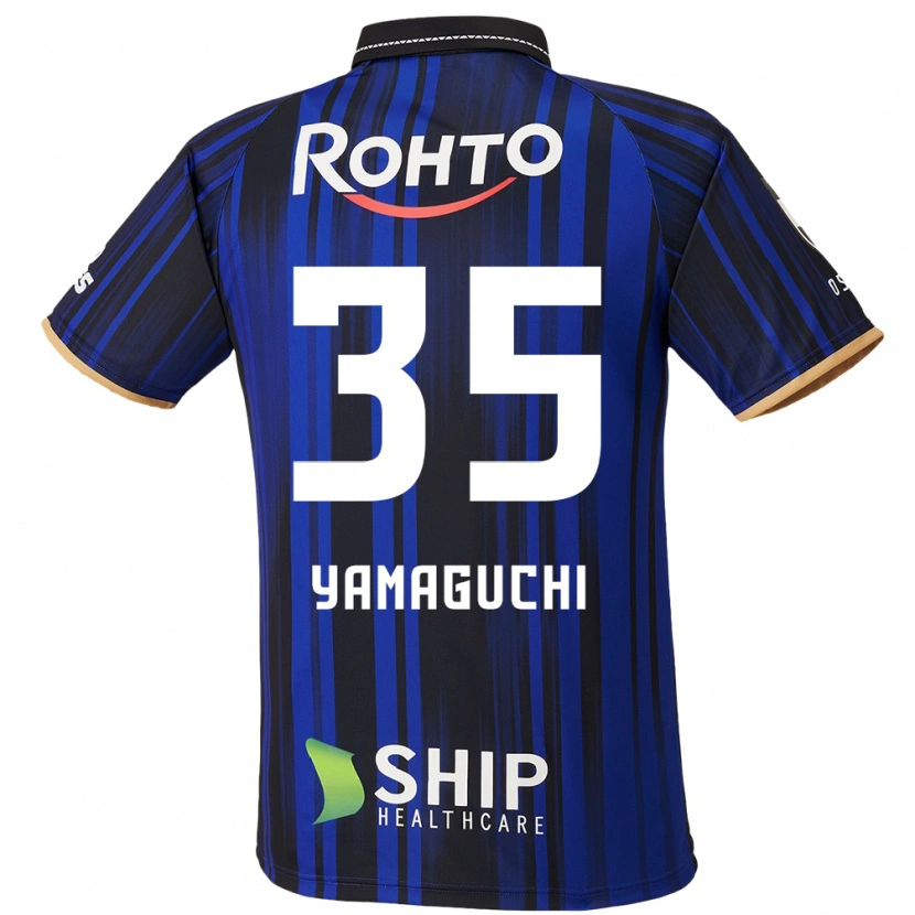 Danxen Mujer Camiseta Tatsuya Yamaguchi #35 Blanco Azul Negro 1ª Equipación 2025/26 La Camisa