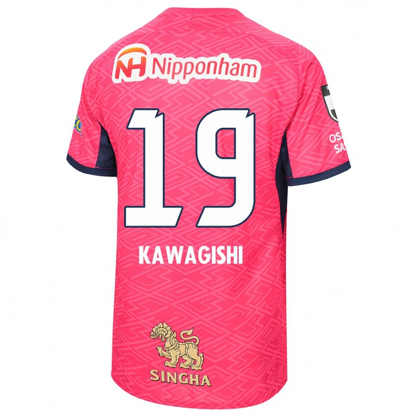 Danxen Mujer Camiseta Emika Kawagishi #19 Blanco Rosa Sakura 1ª Equipación 2025/26 La Camisa