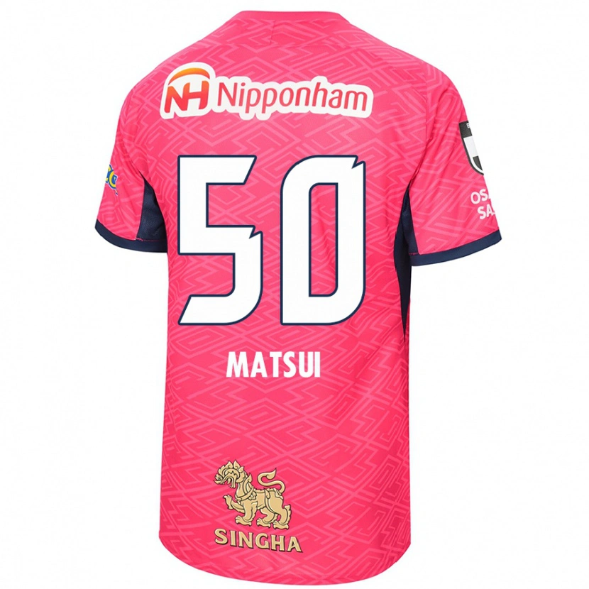 Danxen Mujer Camiseta Kenya Matsui #50 Blanco Rosa Sakura 1ª Equipación 2025/26 La Camisa