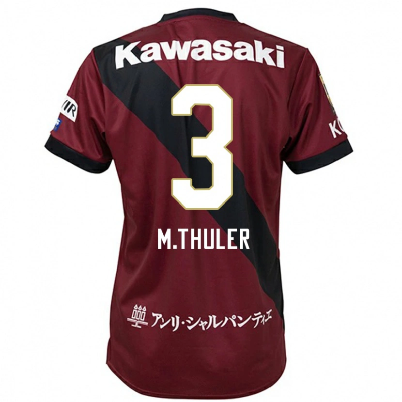 Danxen Mujer Camiseta Thuler #3 Blanco Negro 1ª Equipación 2025/26 La Camisa