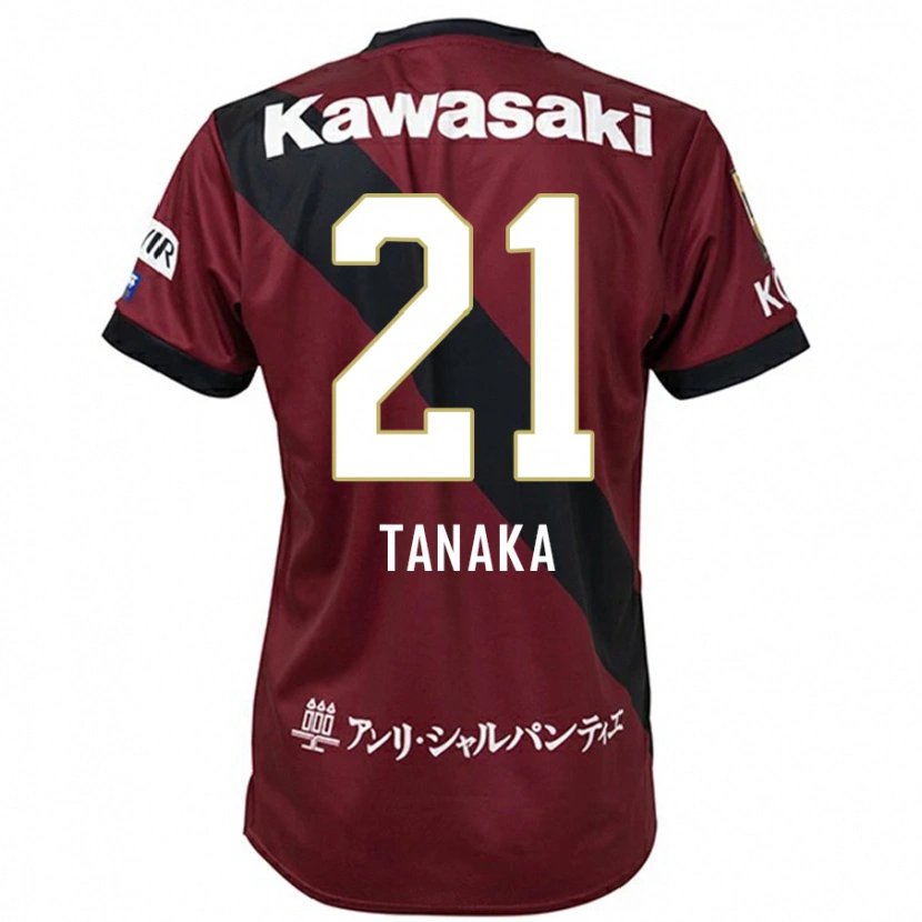 Danxen Mujer Camiseta Junya Tanaka #21 Blanco Negro 1ª Equipación 2025/26 La Camisa