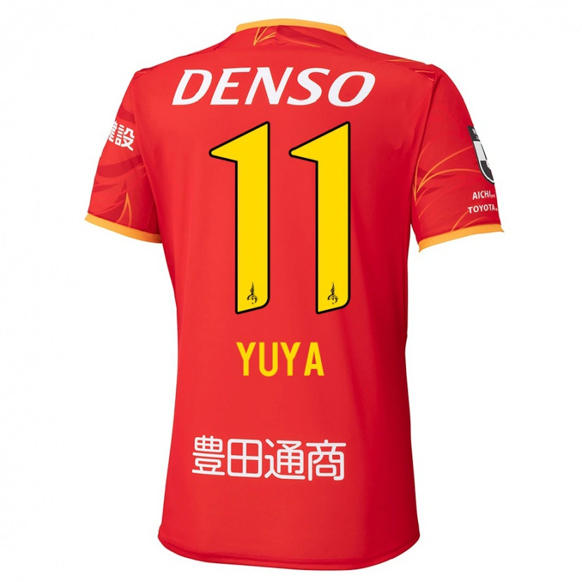 Danxen Mujer Camiseta Yuya Yamagishi #11 Blanco Rojo 1ª Equipación 2025/26 La Camisa