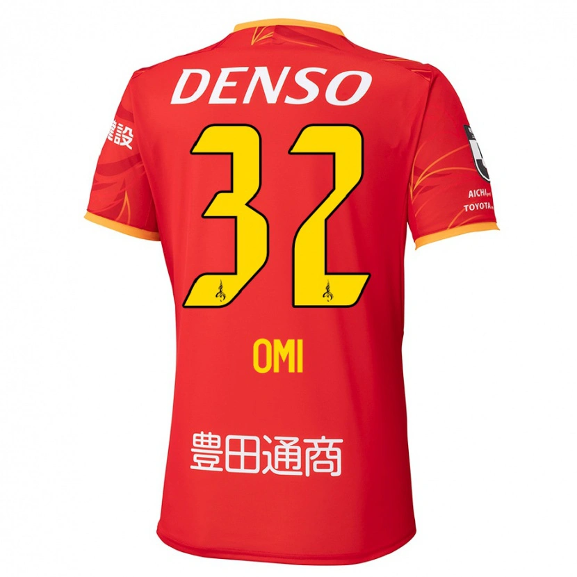 Danxen Mujer Camiseta Sanii Omi #32 Blanco Rojo 1ª Equipación 2025/26 La Camisa