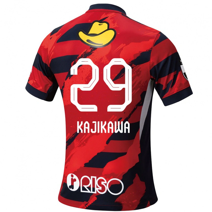 Danxen Mujer Camiseta Yuji Kajikawa #29 Blanco Negro 1ª Equipación 2025/26 La Camisa
