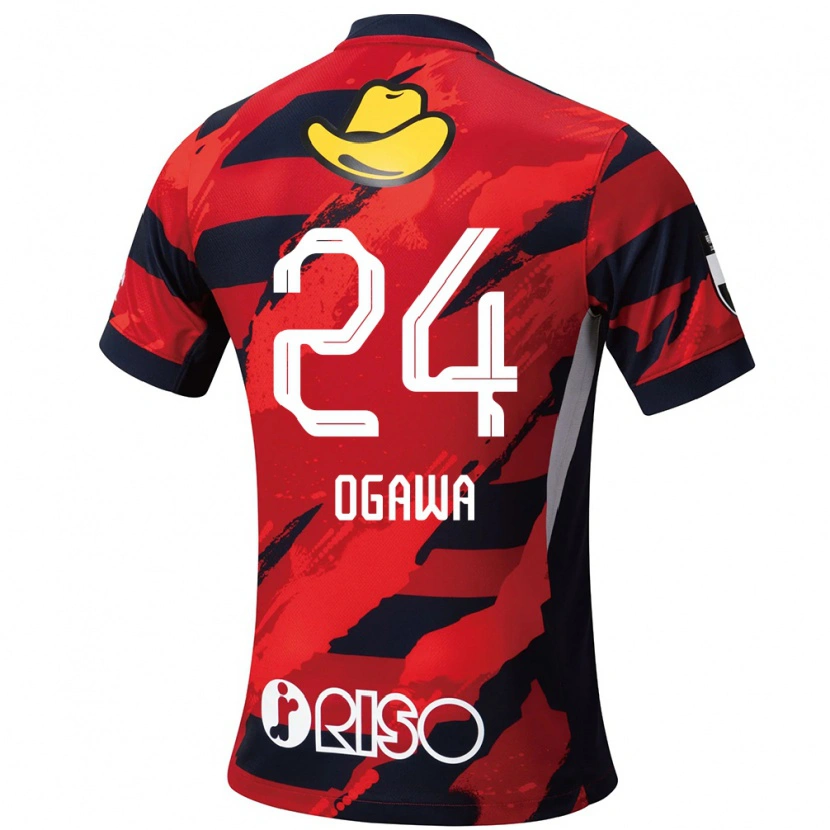 Danxen Mujer Camiseta Yusuke Ogawa #24 Blanco Negro 1ª Equipación 2025/26 La Camisa