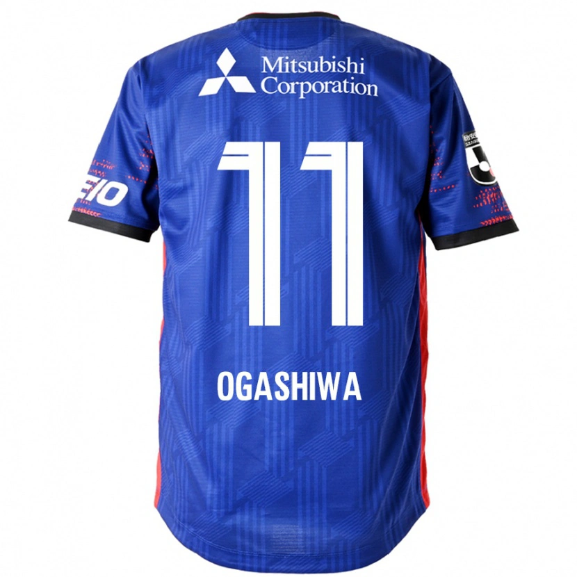 Danxen Mujer Camiseta Tsuyoshi Ogashiwa #11 Azul Real Blanco 1ª Equipación 2025/26 La Camisa