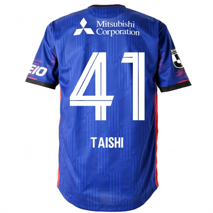 Danxen Mujer Camiseta Taishi Brandon Nozawa #41 Azul Real Blanco 1ª Equipación 2025/26 La Camisa
