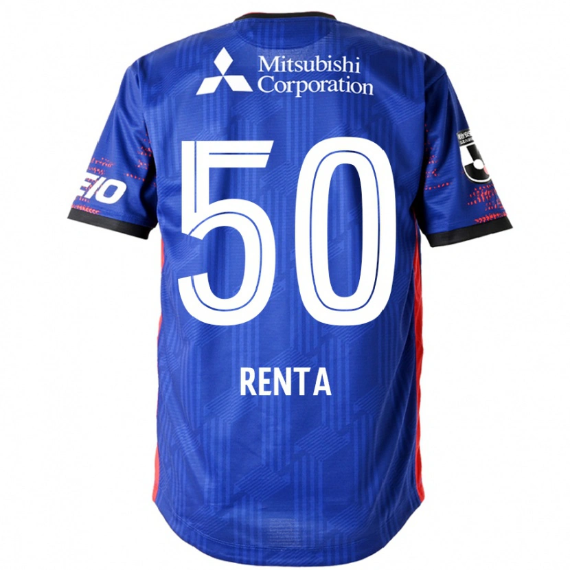Danxen Mujer Camiseta Renta Higashi #50 Azul Real Blanco 1ª Equipación 2025/26 La Camisa