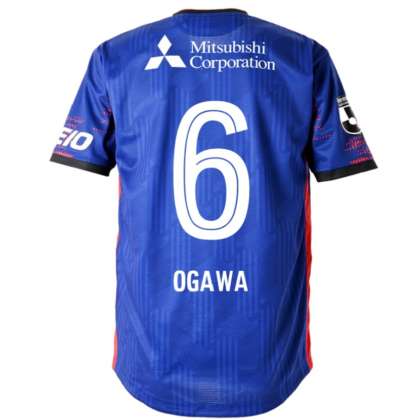 Danxen Mujer Camiseta Ryoya Ogawa #6 Azul Real Blanco 1ª Equipación 2025/26 La Camisa