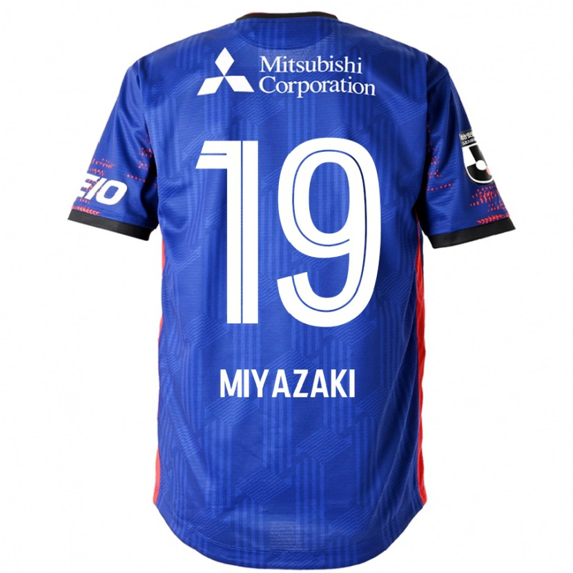 Danxen Mujer Camiseta Kiwara Miyazaki #19 Azul Real Blanco 1ª Equipación 2025/26 La Camisa