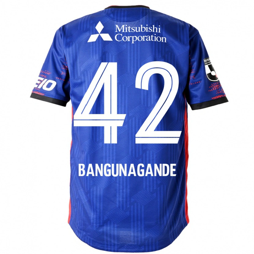 Danxen Mujer Camiseta Kashifu Bangunagande #42 Azul Real Blanco 1ª Equipación 2025/26 La Camisa