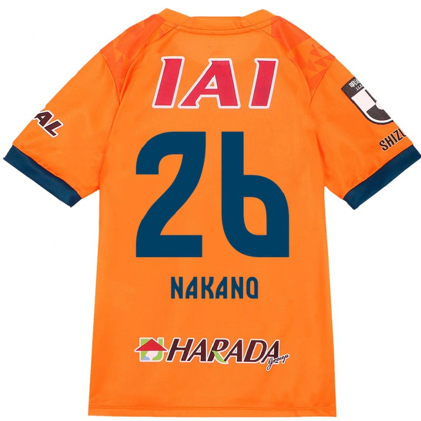 Danxen Mujer Camiseta Takeru Nakano #26 Blanco Azul Real 1ª Equipación 2025/26 La Camisa