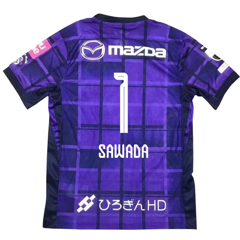 Danxen Mujer Camiseta Shunsuke Sawada #1 Blanco Naranja 1ª Equipación 2025/26 La Camisa
