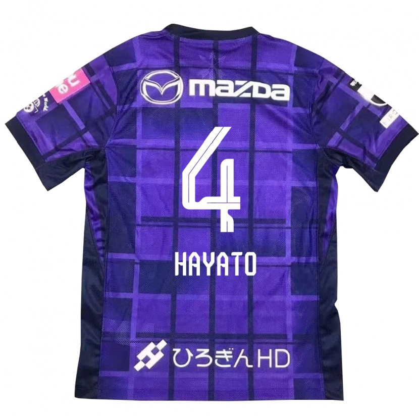 Danxen Mujer Camiseta Hayato Araki #4 Blanco Naranja 1ª Equipación 2025/26 La Camisa