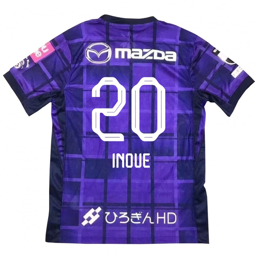 Danxen Mujer Camiseta Shion Inoue #20 Blanco Naranja 1ª Equipación 2025/26 La Camisa