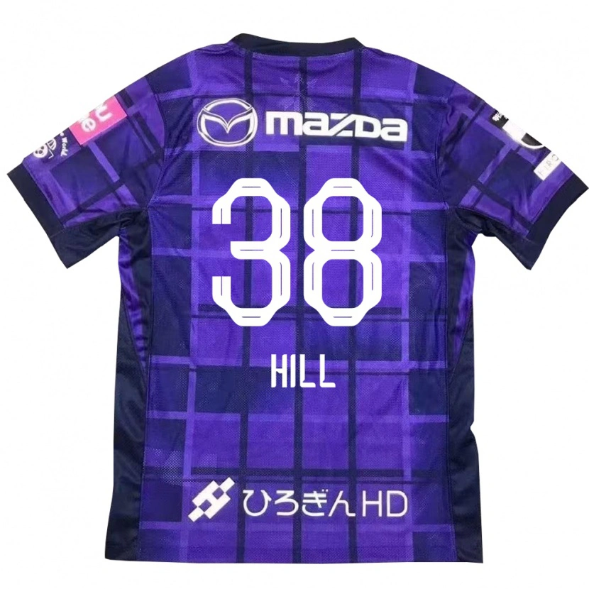 Danxen Mujer Camiseta Cailen Hill #38 Blanco Naranja 1ª Equipación 2025/26 La Camisa