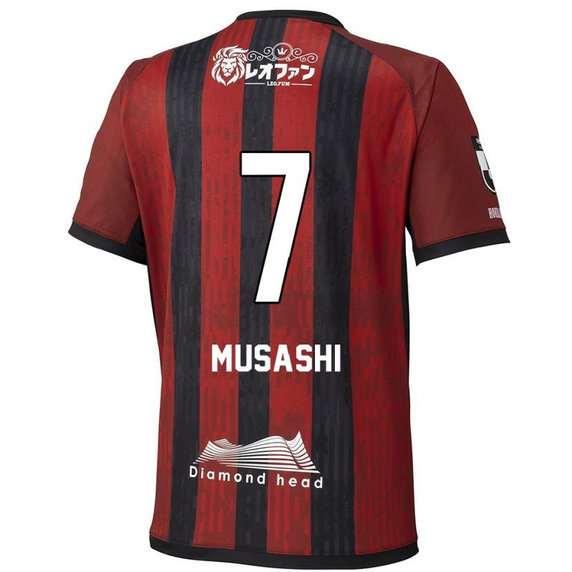 Danxen Mujer Camiseta Musashi Suzuki #7 Azul Rojo 1ª Equipación 2025/26 La Camisa