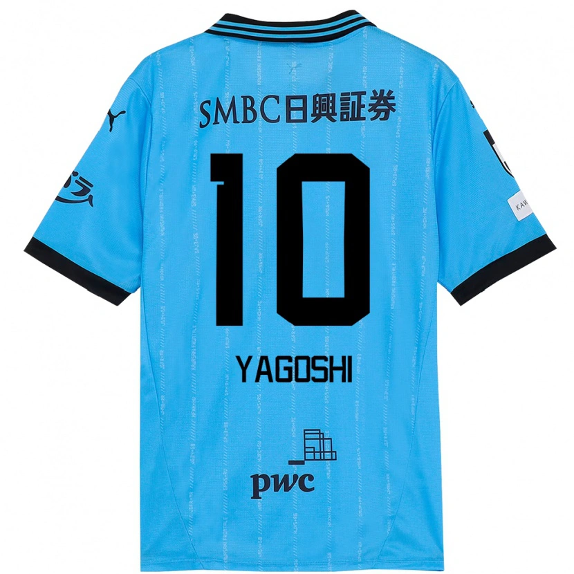 Danxen Mujer Camiseta Mikito Yagoshi #10 Blanco Azul Celeste 1ª Equipación 2025/26 La Camisa