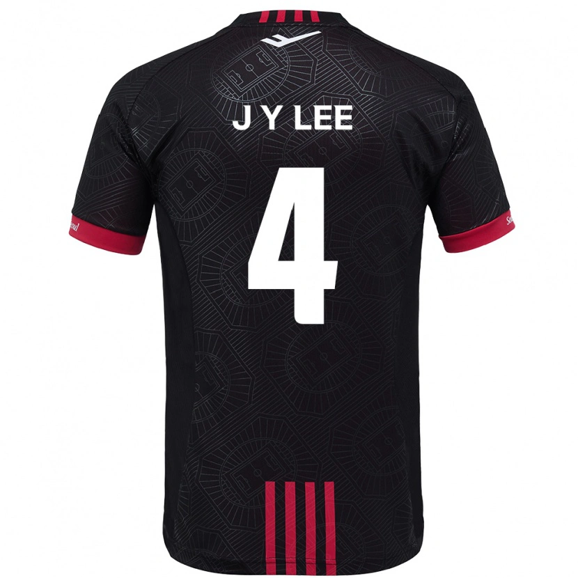 Danxen Mujer Camiseta Young-Jun Lee #4 Blanco Negro 1ª Equipación 2025/26 La Camisa