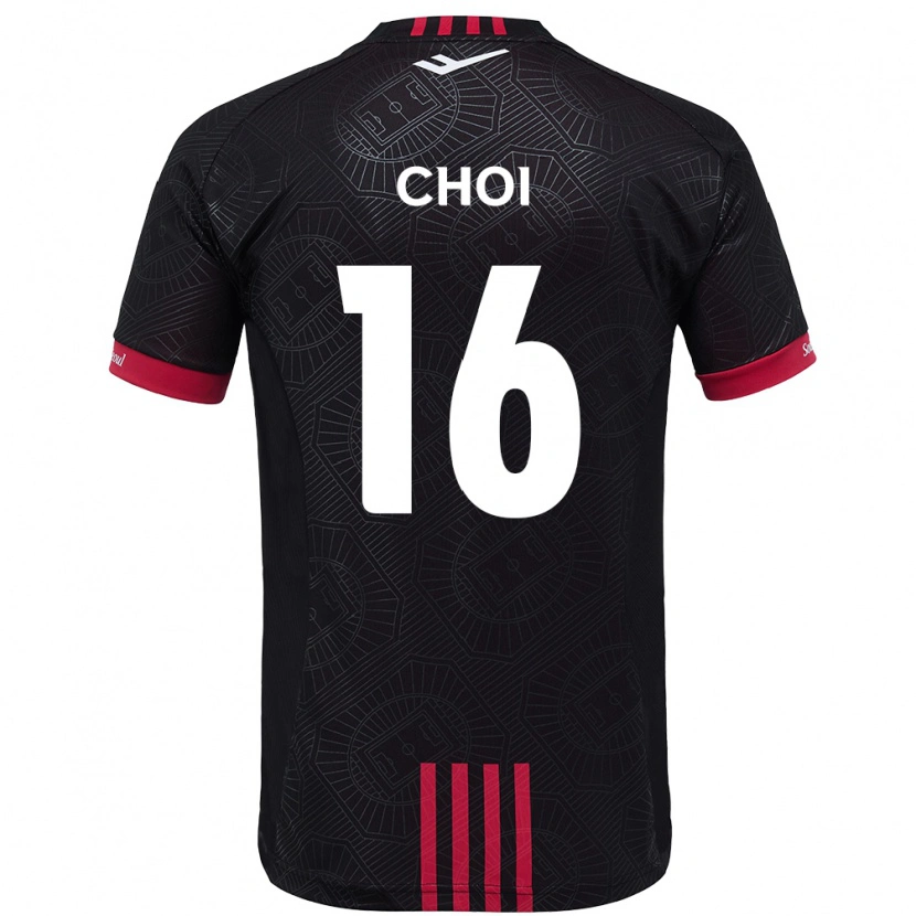 Danxen Mujer Camiseta Jun Choi #16 Blanco Negro 1ª Equipación 2025/26 La Camisa