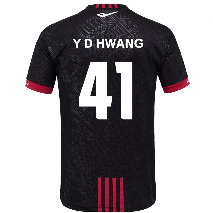 Danxen Mujer Camiseta Do-Yoon Hwang #41 Blanco Negro 1ª Equipación 2025/26 La Camisa