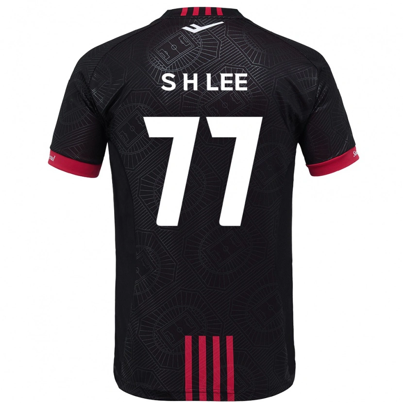 Danxen Mujer Camiseta Hyeon-Seung Lee #77 Blanco Negro 1ª Equipación 2025/26 La Camisa