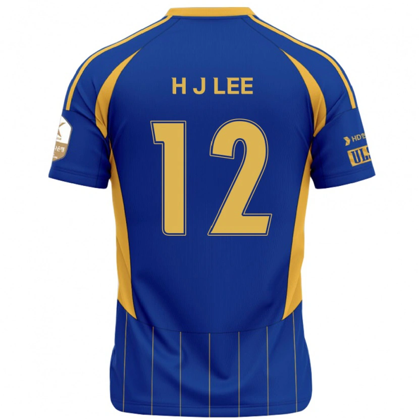 Danxen Mujer Camiseta Jae-Hyung Lee #12 Blanco Azul Celeste 1ª Equipación 2025/26 La Camisa