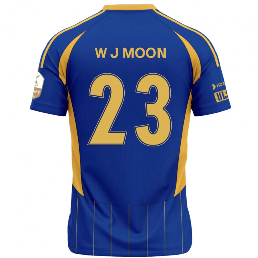 Danxen Mujer Camiseta Ji-Won Moon #23 Blanco Azul Celeste 1ª Equipación 2025/26 La Camisa