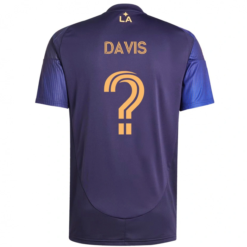 Danxen Mujer Camiseta Sean Davis #0 Blanco Amarillo 2ª Equipación 2025/26 La Camisa