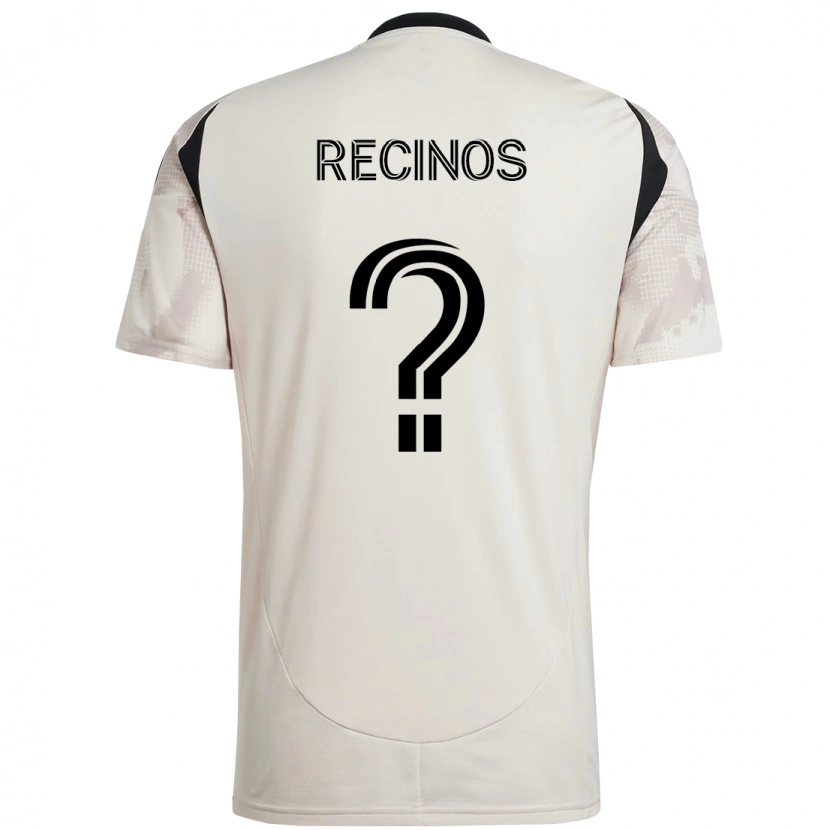 Danxen Mujer Camiseta Arian Recinos #0 Rojo Negro 2ª Equipación 2025/26 La Camisa