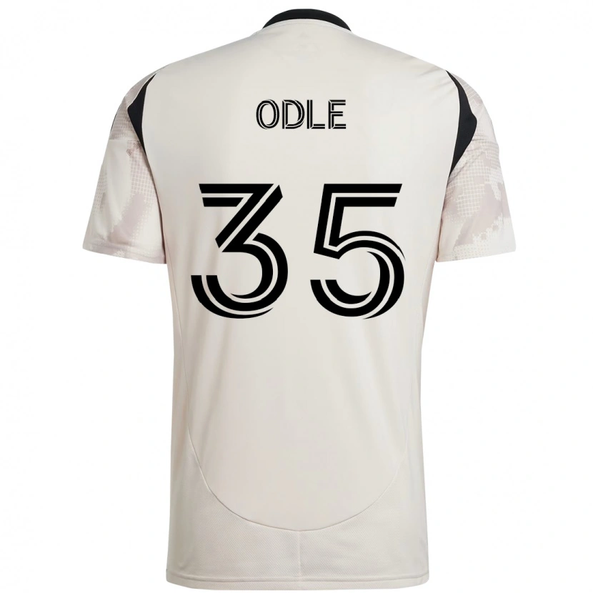Danxen Mujer Camiseta Dallas Odle #35 Rojo Negro 2ª Equipación 2025/26 La Camisa
