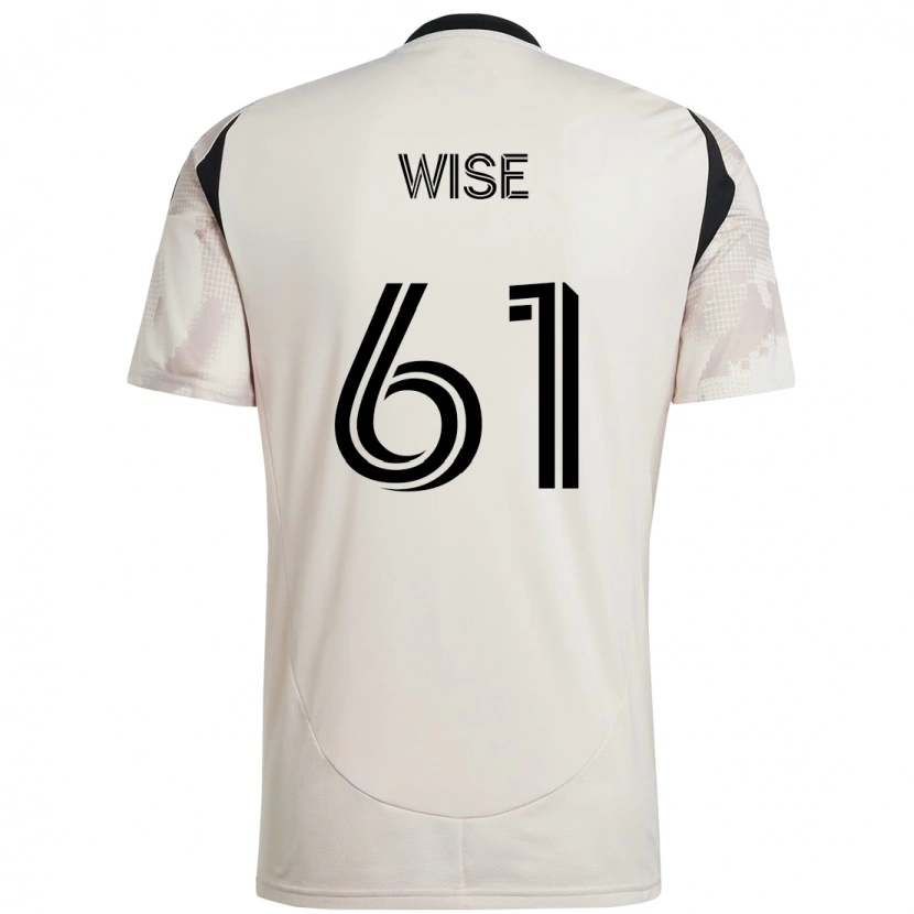 Danxen Mujer Camiseta Henry Wise #61 Rojo Negro 2ª Equipación 2025/26 La Camisa