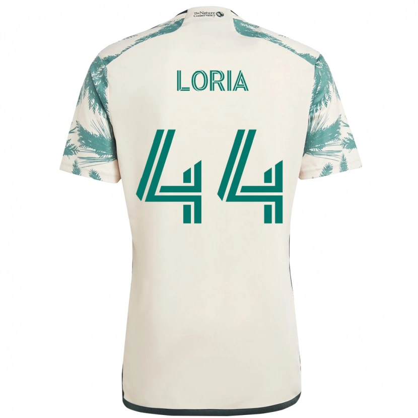 Danxen Mujer Camiseta Marvin Loría #44 Negro Marrón 2ª Equipación 2025/26 La Camisa