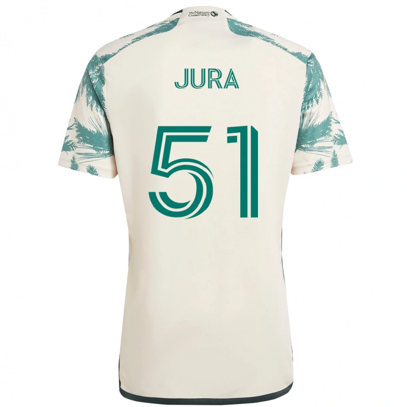 Danxen Mujer Camiseta Sawyer Jura #51 Negro Marrón 2ª Equipación 2025/26 La Camisa