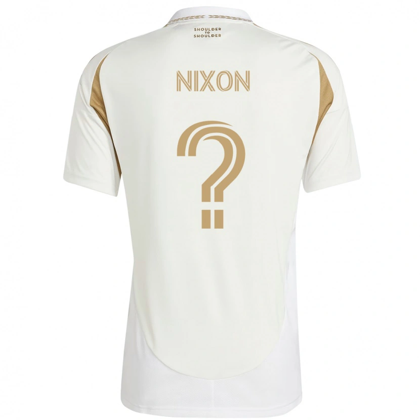Danxen Mujer Camiseta Shakir Nixon #0 Negro Marrón 2ª Equipación 2025/26 La Camisa