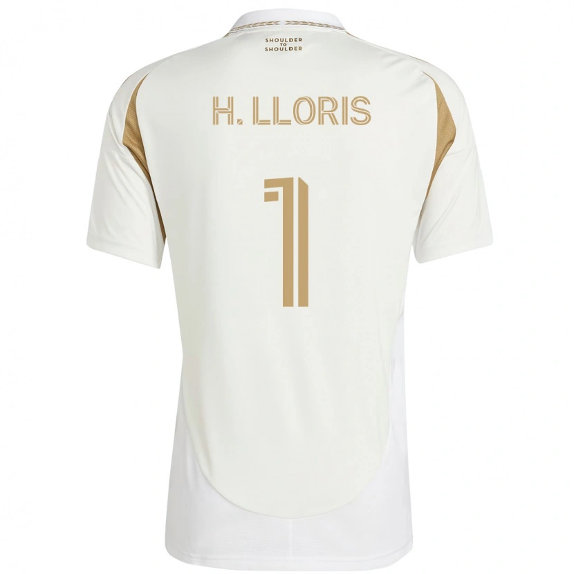 Danxen Mujer Camiseta Hugo Lloris #1 Negro Marrón 2ª Equipación 2025/26 La Camisa