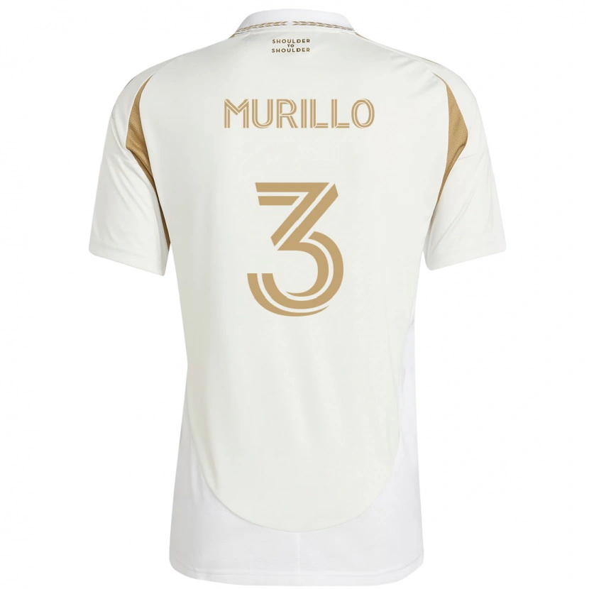 Danxen Mujer Camiseta Jesús Murillo #3 Negro Marrón 2ª Equipación 2025/26 La Camisa
