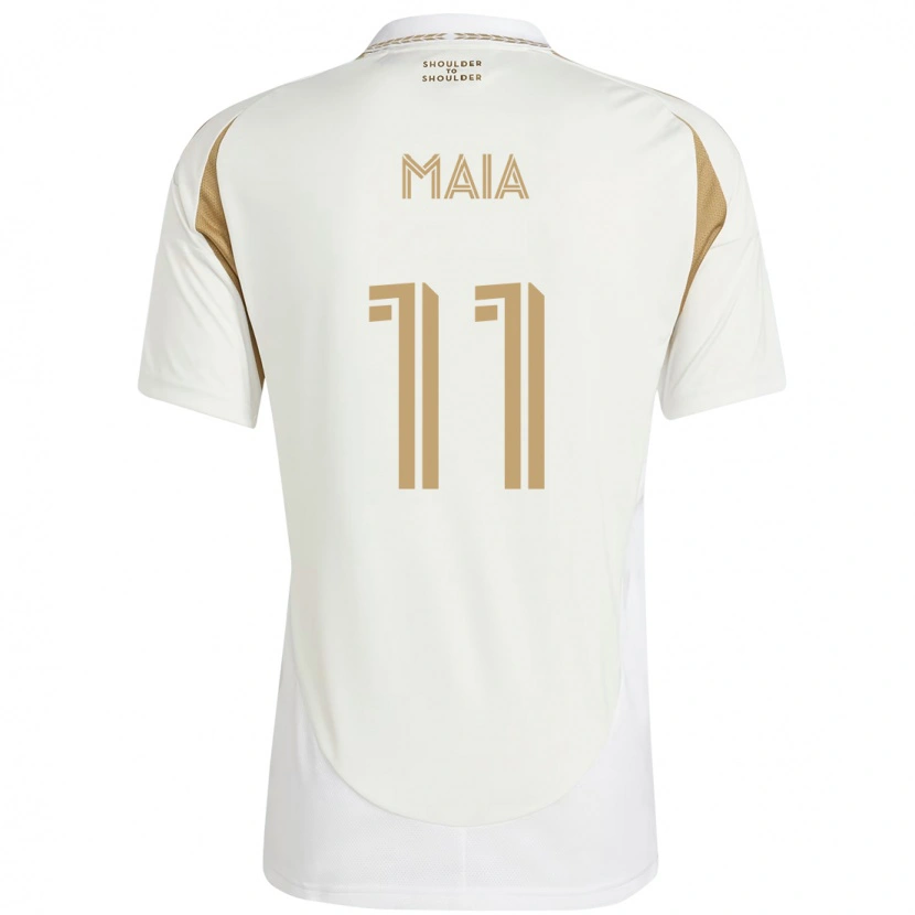 Danxen Mujer Camiseta Matheus Maia #11 Negro Marrón 2ª Equipación 2025/26 La Camisa