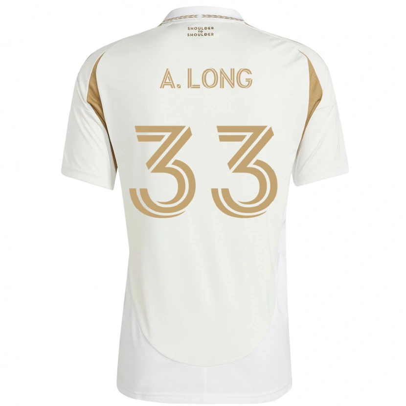 Danxen Mujer Camiseta Aaron Long #33 Negro Marrón 2ª Equipación 2025/26 La Camisa