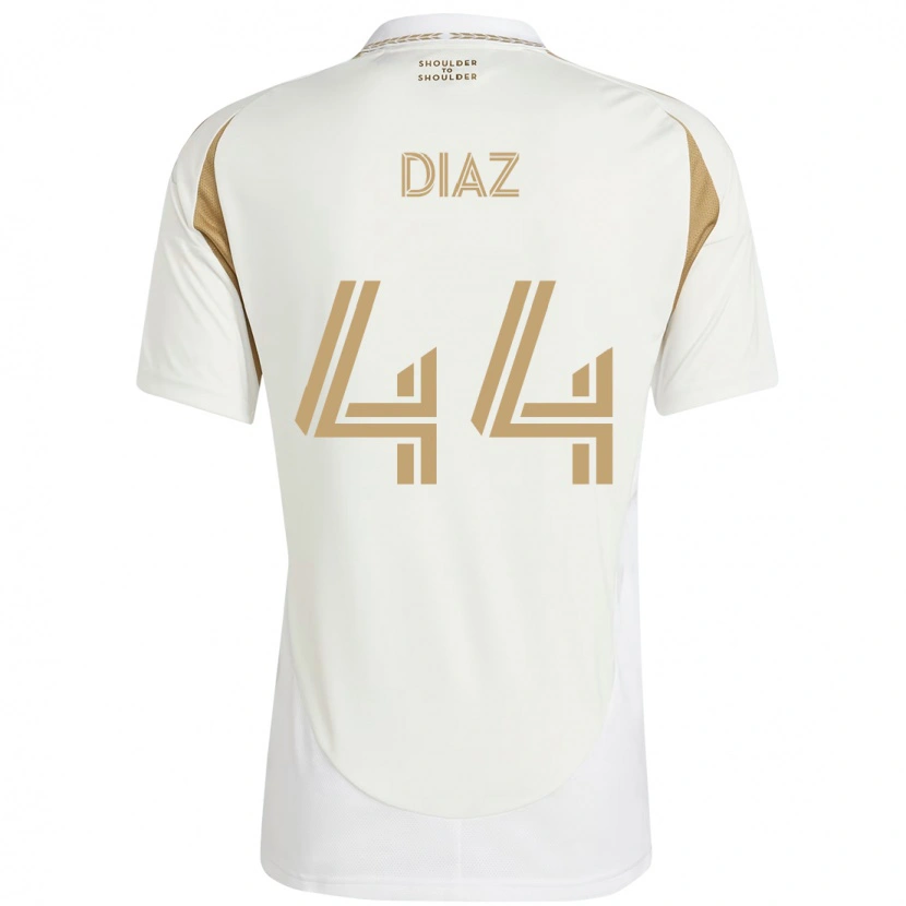 Danxen Mujer Camiseta Christian Díaz #44 Negro Marrón 2ª Equipación 2025/26 La Camisa