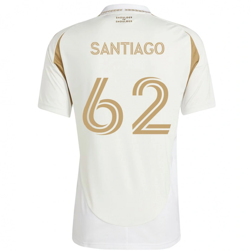 Danxen Mujer Camiseta Joshua Santiago #62 Negro Marrón 2ª Equipación 2025/26 La Camisa