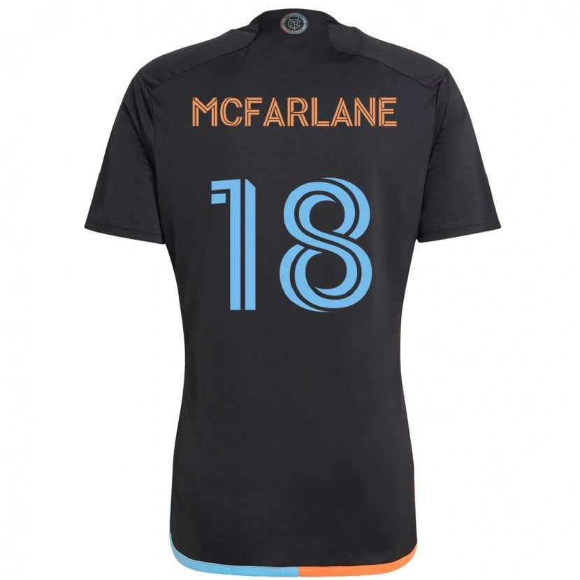 Danxen Mujer Camiseta Christian Mcfarlane #18 Azul Claro 2ª Equipación 2025/26 La Camisa