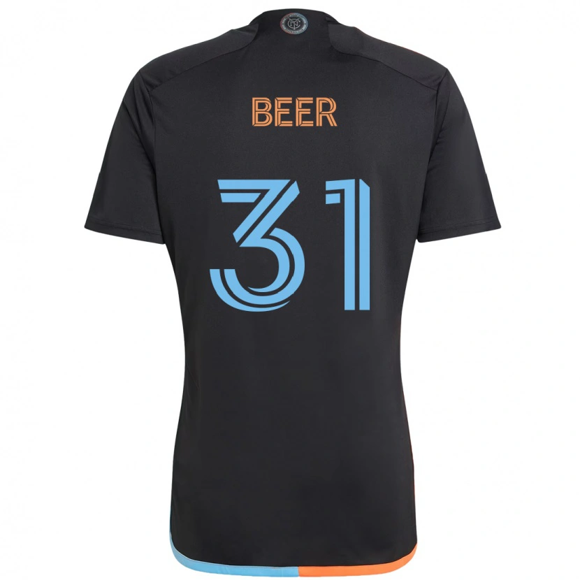 Danxen Mujer Camiseta Jack Beer #31 Azul Claro 2ª Equipación 2025/26 La Camisa