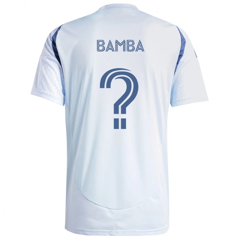 Danxen Mujer Camiseta Jonathan Bamba #0 Rojo Blanco 2ª Equipación 2025/26 La Camisa