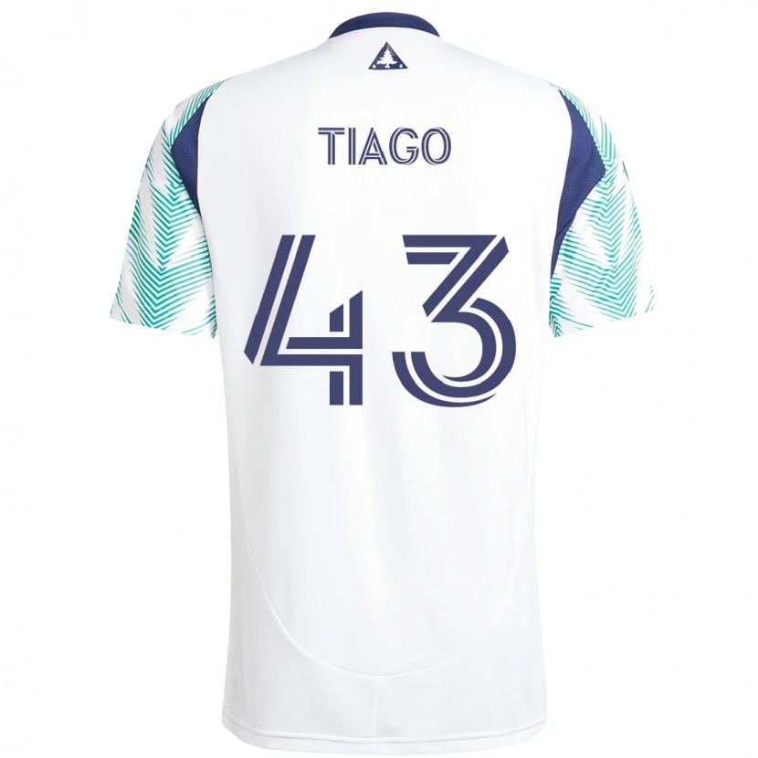 Danxen Mujer Camiseta Santiago Suárez #43 Azul Rojo 2ª Equipación 2025/26 La Camisa